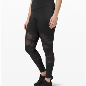 Lululemon HR tight 28 camo